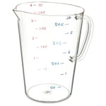 Carlisle Commercial Measuring Cup, 1 gal, Clear View Product Image