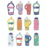 Carson-Dellosa Education Assorted Colorful Cut-Outs, 36-Piece Set, We Stick Together: Cups + Water Bottles, 5.8" x 8", Multicolor View Product Image