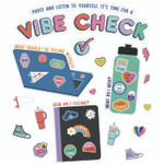 Carson-Dellosa Education Decorative Bulletin Board Set, 51-Piece Set, We Stick Together: Vibe Check, 14.1" x 17.9", Multicolor View Product Image