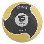 Champion Sports Rhino Elite Medicine Ball, 15 lb, Yellow View Product Image