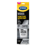 Dr. Scholl's Professional Series Work Puncture Resistant Insoles for Men, Men's Size 8 to 14, Black View Product Image