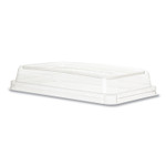 Eco-Products Worldview 100% Recycled Content Lid, 10.82 x 10.71 x 1.83, Clear, Plastic, 200/Carton View Product Image