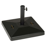 Global Industrial Umbrella Base, Square, Concrete, 88 lb Capacity, 20 x 20 x 15.75, Black View Product Image