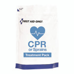 First Aid Only 9-Piece CPR and Sprains Treatment Pack, 9 Pieces, Resealable Plastic Bag View Product Image