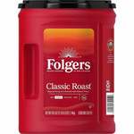 Folgers Ground Classic Roast Coffee - Medium - 40.3 oz Per Canister - Ground - Mountain Grown, Classic Roast - Kosher - (FOL30419) Product Image 