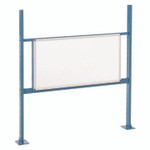 Global Industrial Workbench Whiteboard Panel Kit, Steel/Aluminum, 48" View Product Image
