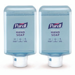 PURELL Antimicrobial Foaming Hand Soap Refill, For ES10 Dispensers, Fragrance-Free, 1,200 mL, 2/Carton Product Image
