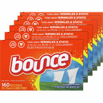 Bounce Dryer Sheets - Sheet - Outdoor Fresh Scent - Orange - 160/Box Product Image 