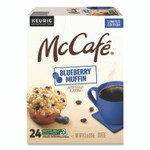 McCafe Blueberry Muffin K-Cups, 0.34 oz K-Cup, 24/Box View Product Image