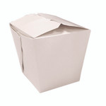 Kari-Out Food Pail, 26 oz, 3.63 x 3 x 3.5, White, Paper, 400/Carton View Product Image