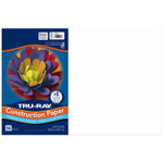 Pacon Tru-Ray Construction Paper, 76 lb Text Weight, 12 x 18, White, 50/Pack, 25 Packs/Carton View Product Image