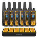 DeWalt DXFRS800BCH Two-Way Radios, 2 W, 22 Channels, 6/Pack View Product Image