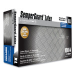 SemperGuard Latex Powdered Gloves, Cream, X-Large, 100/Box View Product Image