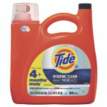 Tide Hygienic Clean Heavy 10x Duty HE Liquid Laundry Detergent, Original Scent, 132 oz Pour Bottle, 4/Carton Product Image
