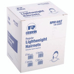 AmerCareRoyal Lightweight Latex-Free Hairnets, Nylon, 24", Black, 144/Box, 20 Boxes/Carton View Product Image