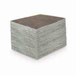 TOOLBOX DuraSoak Universal Sorbents Medium Duty Pad, 0.26 gal, 15 x 19, 100/Carton View Product Image