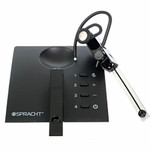 Spracht ZUM Over-the-Ear Bluetooth Headset & Base - Mono - Wireless - Bluetooth - Over-the-ear Product Image 
