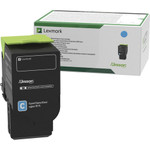Lexmark Unison Original High Yield Laser Toner Cartridge - Cyan - 1 Each - (LEXC231HC0) Product Image 