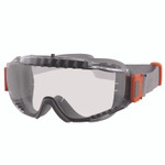 ergodyne Skullerz MODI OTG Anti-Scratch and Enhanced Anti-Fog Safety Goggles with Neoprene Strap, Clear Lens View Product Image