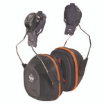 ergodyne Skullerz 8880 NRR 26dB Hard Hat Mounted Earmuffs, Cap-Style, Gray View Product Image