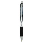 Zebra Z-Grip Flight Ballpoint Pen, Retractable, Bold 1.2 mm, Black Ink, Black/Gray/White Barrel, 12/Pack (ZEB21910) View Product Image