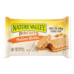Nature Valley Biscuits, Honey with Peanut Butter, 1.35 oz Pouch, 16/Box View Product Image