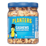 Planters Salted Cashew Halves and Pieces, 26 oz Canister View Product Image