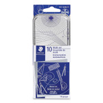 Staedtler Xcellence Mathematical Instrument Set, Plastic, Clear/Blue View Product Image