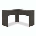 Easy 2 Go Corner Computer Desk, 47.83" x 47.83" x 30.39", Dark Gray View Product Image