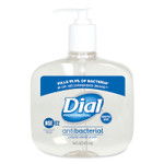 Dial Professional Antibacterial Liquid Hand Soap for Sensitive Skin, Floral, 16 oz Pump, 12/Carton (DIA80784) View Product Image