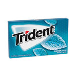 Trident Sugar-Free Gum, Wintergreen, 14 Sticks/Pack, 12 Packs/Carton View Product Image