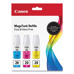 Canon 3394C003 (GI-20) Ink, Cyan/Magenta/Yellow View Product Image