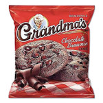 Grandma's Cookies - Single Serve, Chocolate Brownie, 2.5 oz Packet, 60/Carton View Product Image