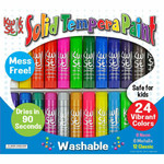 Kwik Stix Tempera Paint 24-color Mess Free Set - 24 Color(s) - Assorted, Neon, Metallic Product Image 