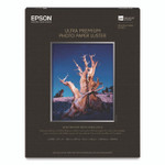 Epson Ultra Premium Photo Paper, 10 mil, 8.5 x 11, Luster White, 50/Pack View Product Image