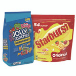 National Brand Chewy and Hard Candy Party Asst, Jolly Rancher/Starburst, 8.5 lbs Total, 2 Bag Bundle View Product Image