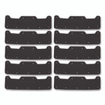 ergodyne Skullerz 8953 Hard Shell Bump Cap Sweatband Replacement, Black, 10/Pack View Product Image