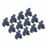 G-Tek GP Nitrile-Coated Nylon Gloves, Small, Blue/Black, 12 Pairs View Product Image