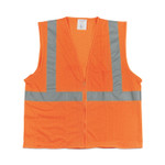 PIP Zipper Safety Vest, Large, Hi-Viz Orange View Product Image