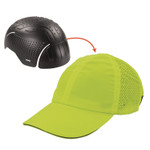 ergodyne Skullerz 8947 Lightweight Baseball Hat and Bump Cap Insert, X-Small/Small, Lime View Product Image