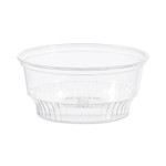 SOLO SoloServe Dome Cup Lids, Fits 5 oz to 8 oz Containers, Plastic, Clear, 50/Pack, 20 Packs/Carton View Product Image