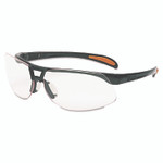 Honeywell Uvex Protege Safety Eyewear, Metallic Black Frame, Clear Lens View Product Image