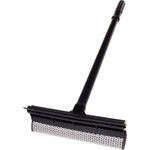 Unger Squeegee, Plastic, Scrubber, 24" Handle, 20/CT, Black (UNGAUSQ0CT) View Product Image