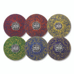 Champion Sports Rhino Skin Spider Dodgeball Set, 6.3" Diameter, Assorted Colors, 6/Set View Product Image