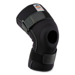 ergodyne ProFlex 620 Open Patella Spiral Stays Knee Sleeve, Large, Black View Product Image