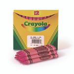 Crayola Bulk Crayons, Carnation Pink, 12/Box View Product Image
