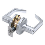 Tell Heavy Duty Commercial Entry Lever Lockset, Satin Chrome Finish View Product Image