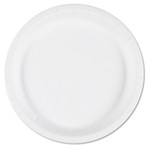 7350008993056, Skilcraft, Paper Plates, 9" Dia, 0.75" Deep, White, 1,000/box (NSN8993056) Product Image 