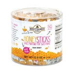Breitsamer Honig Raw Honey Sticks, 0.28 oz, 80 Sticks/Tub, 1 Tub/Carton View Product Image