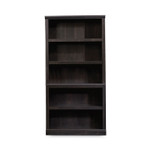 Sauder Select Collection Bookcase, Five-Shelf, 35.27w x 13.22d x 69.76h, Estate Black View Product Image